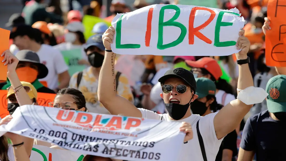 Protesta UDLAP
