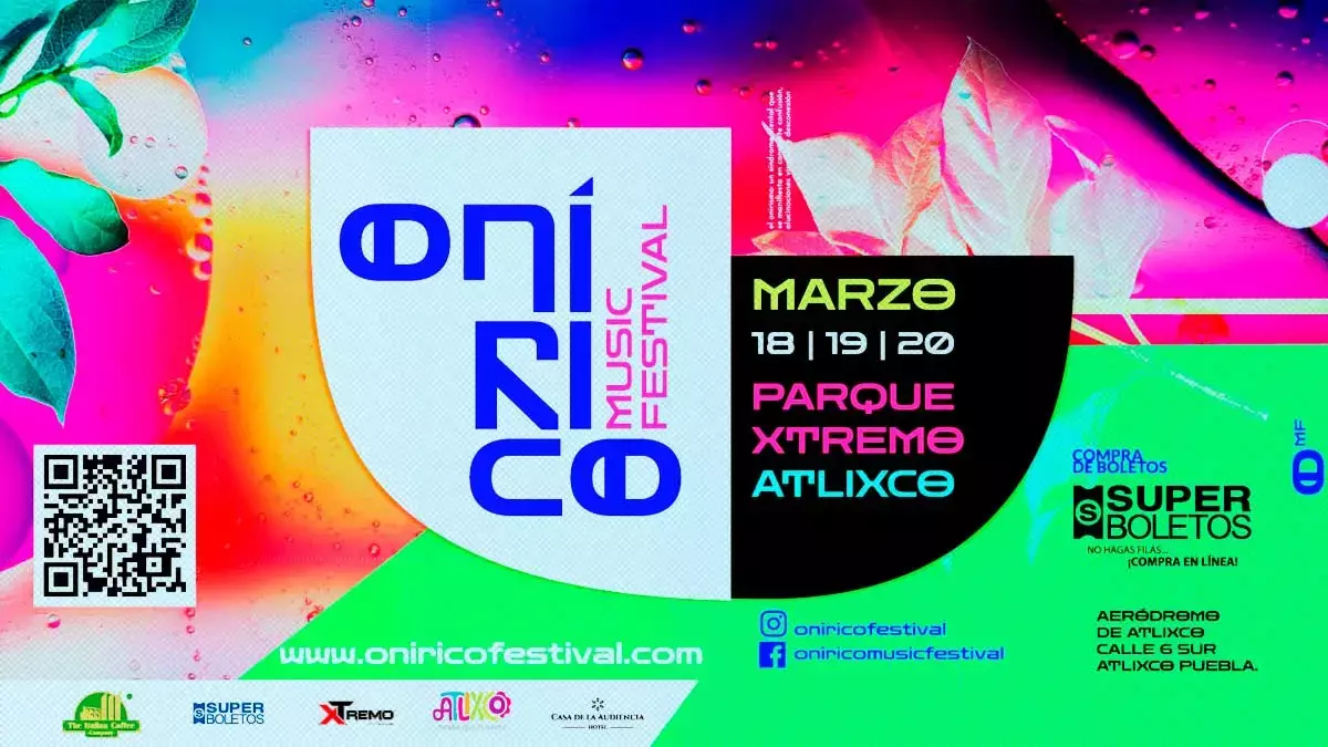 Onírico Music Fest llega a Atlixco.