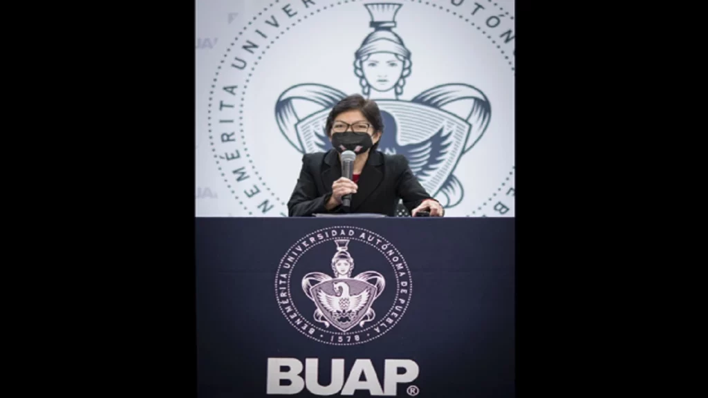 Rectora de la BUAP, Lilia Cedillo.