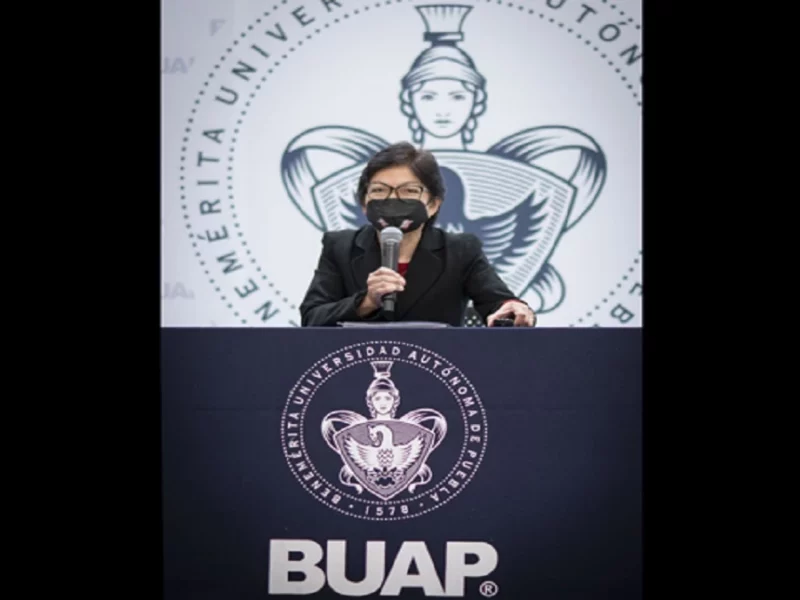 Rectora de la BUAP, Lilia Cedillo.