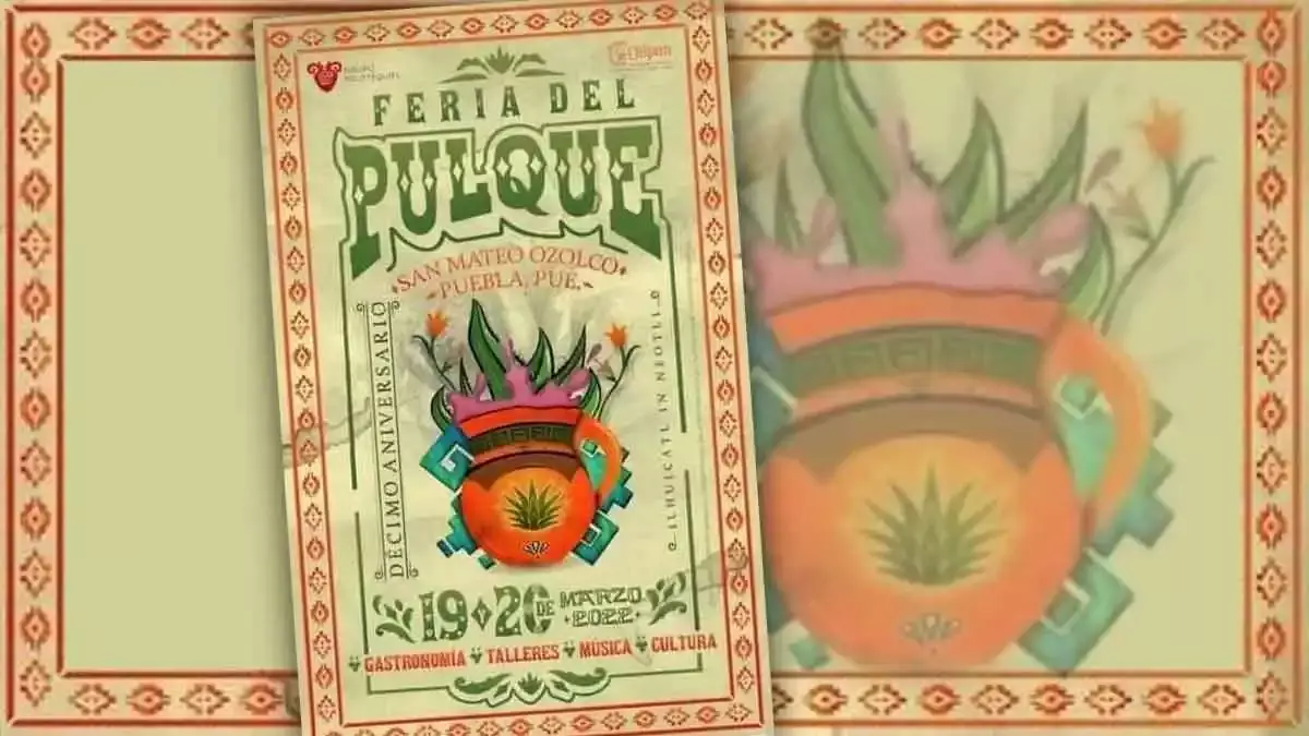 Feria del Pulque en San Mateo Ozolco.