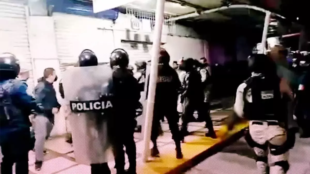 Operativo en la Fayuca