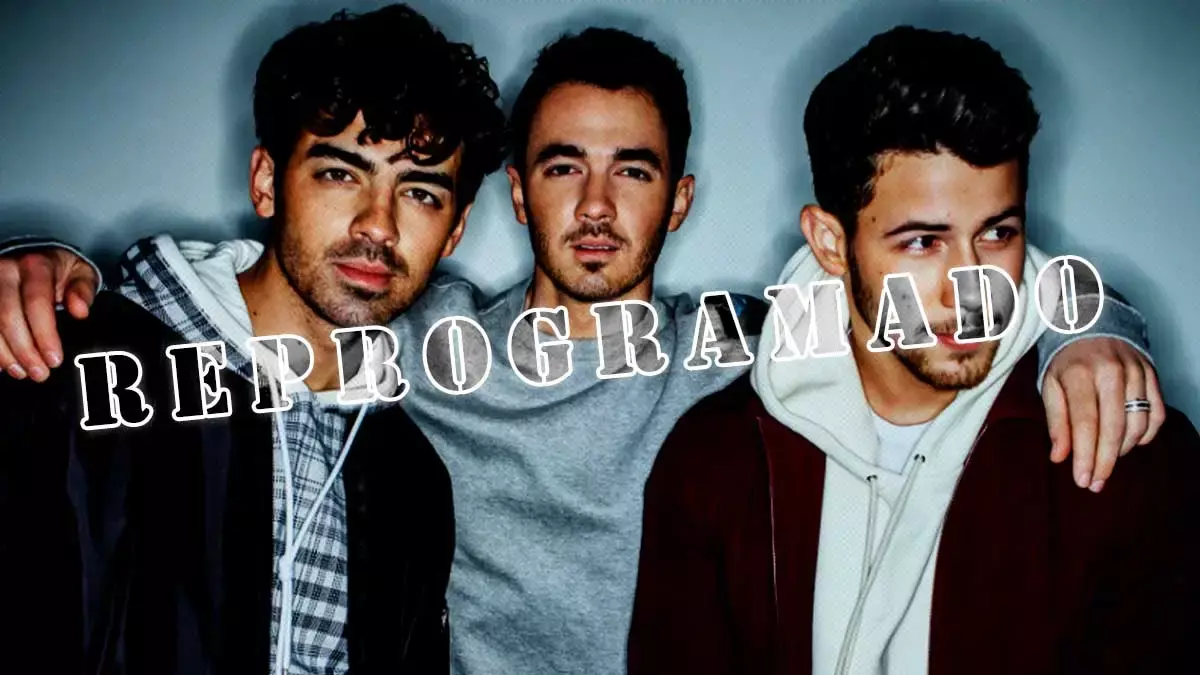 Jonas Brothers reprograman conciertos en México.