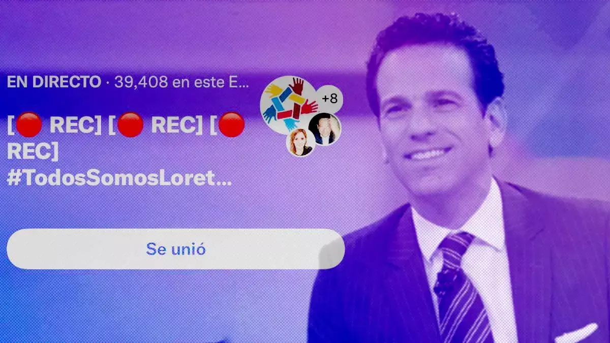 Abren espacio en Twitter a favor de Loret de Mola.