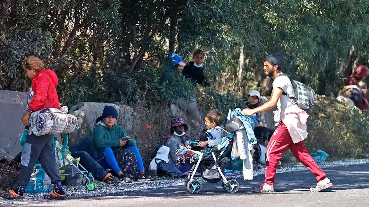 Inmigrantes rescatados