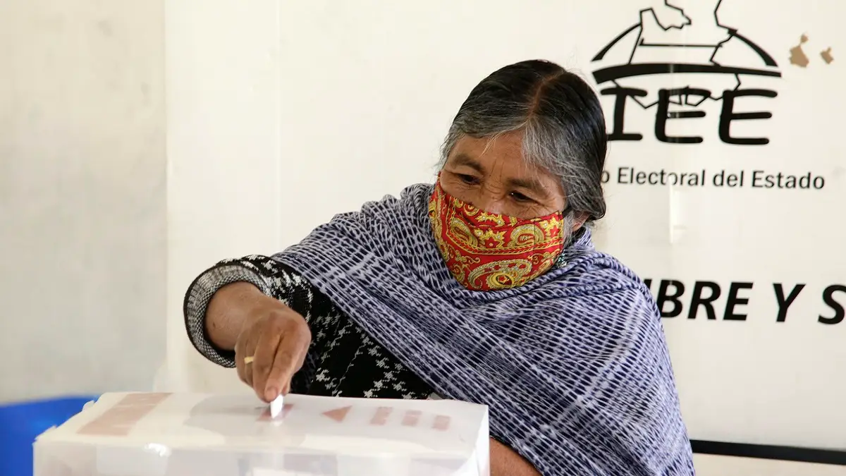 Elecciones en San Miguel Canoa.