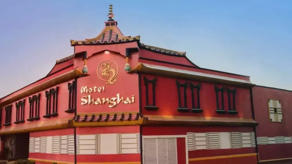 Motel Shanghai de Puebla.