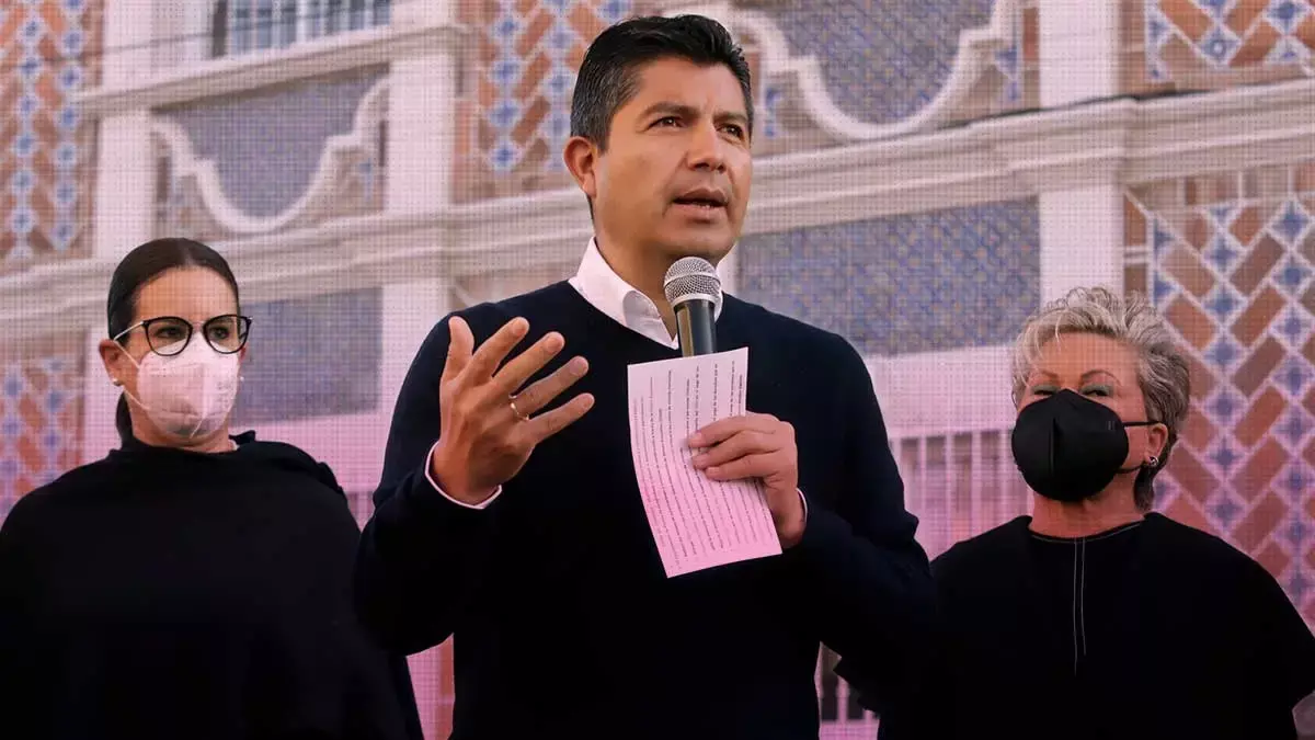 Eduardo Rivera, alcalde de Puebla.