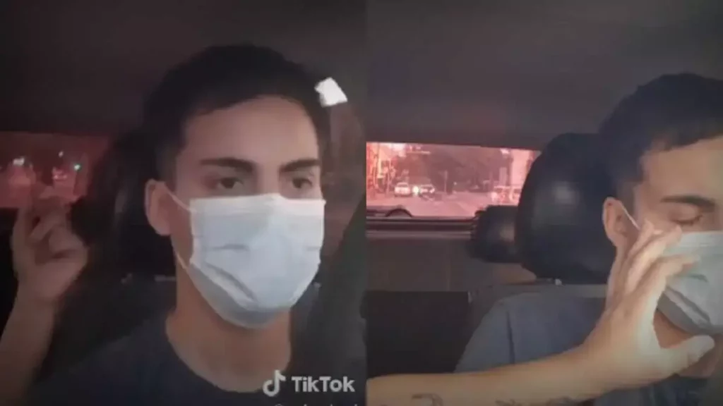 Taxista denuncia acoso de una mujer en TikTok.