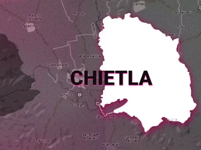 Las cabezas de un hombre y una mujer fueron halladas en Chietla.