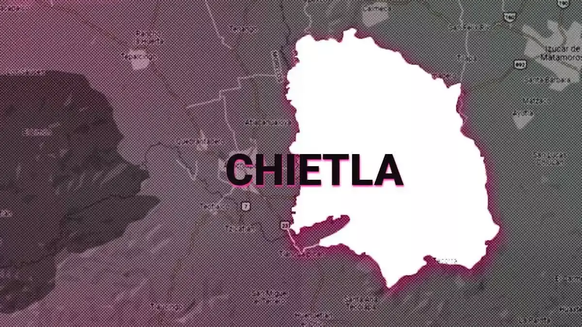 Las cabezas de un hombre y una mujer fueron halladas en Chietla.