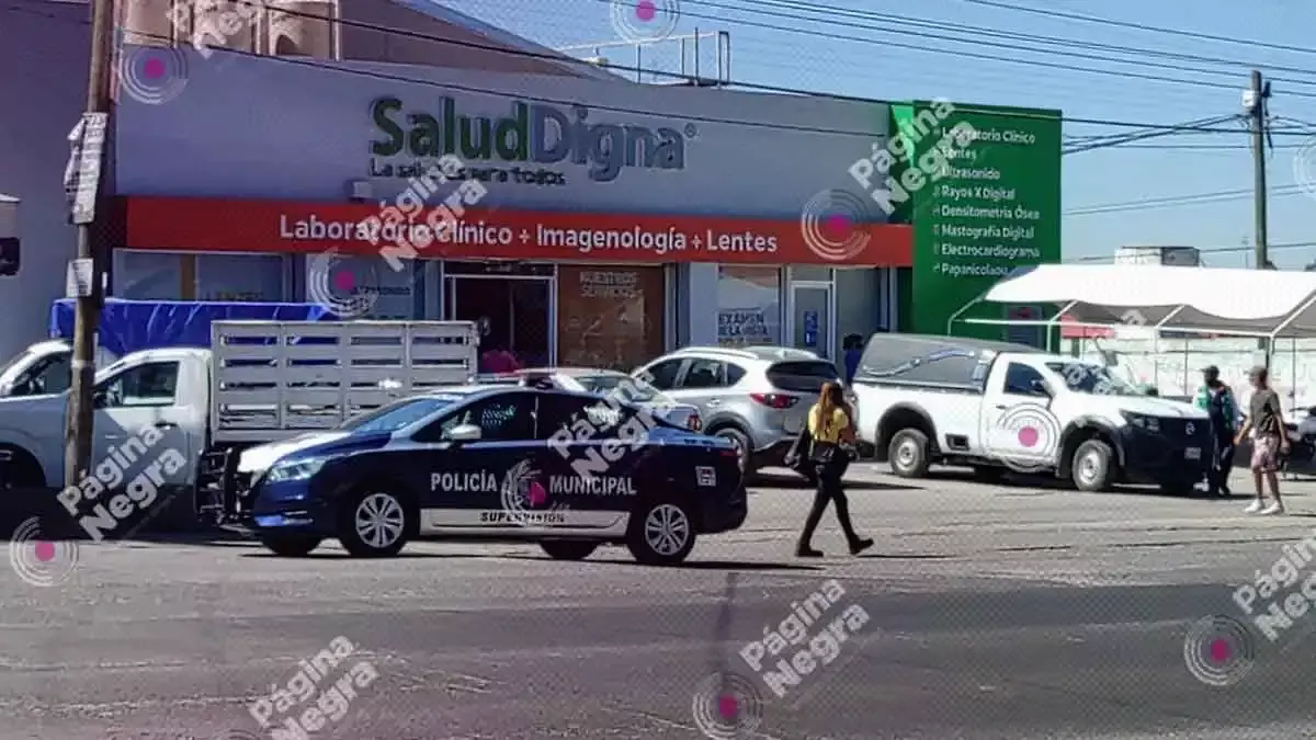 Hombre muere de un infarto en un laboratorio de Salud Digna.