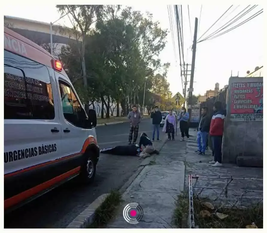 Atropellado en la colonia Maravillas.