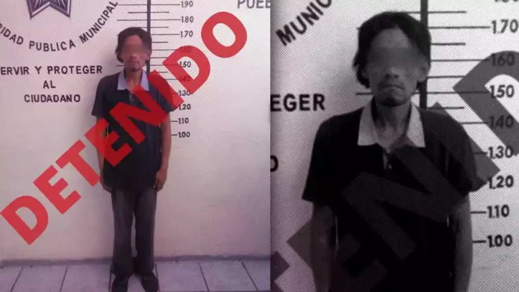 Detenido en San Pedro Cholula.