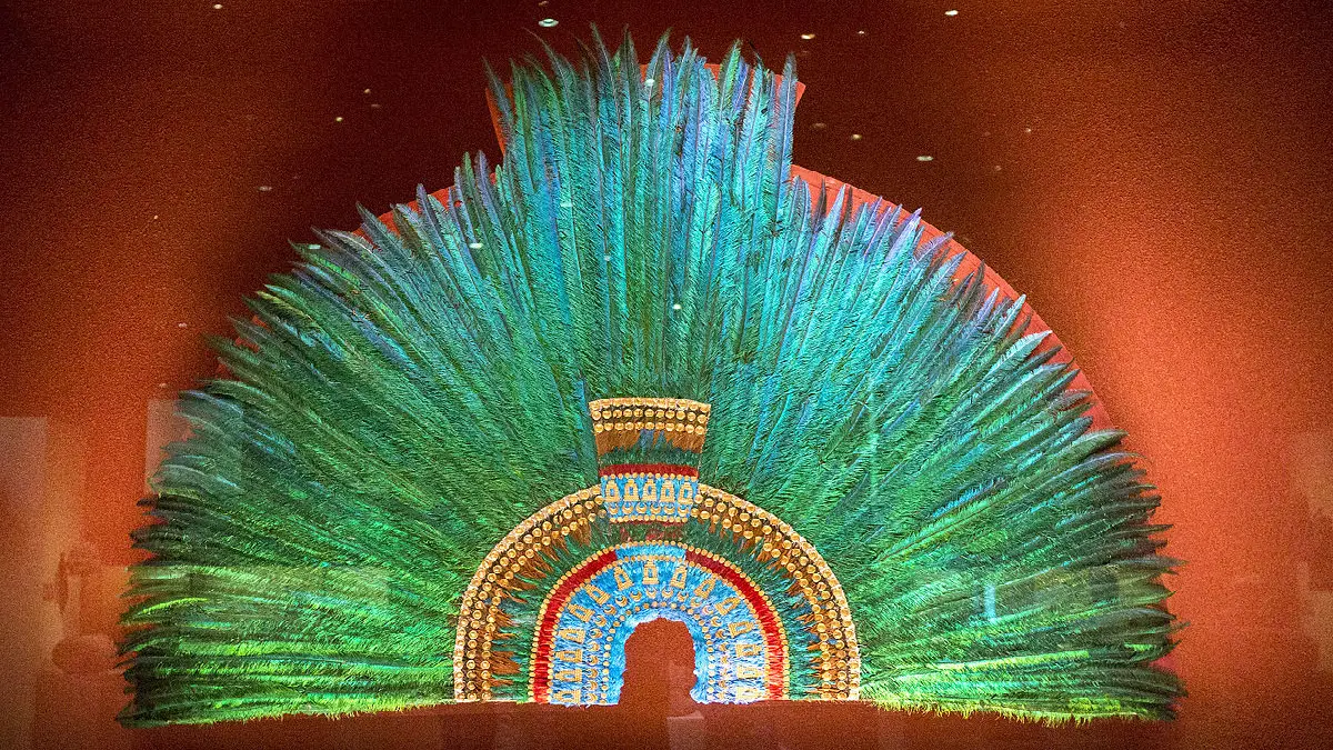 Penacho de Moctezuma en Austria