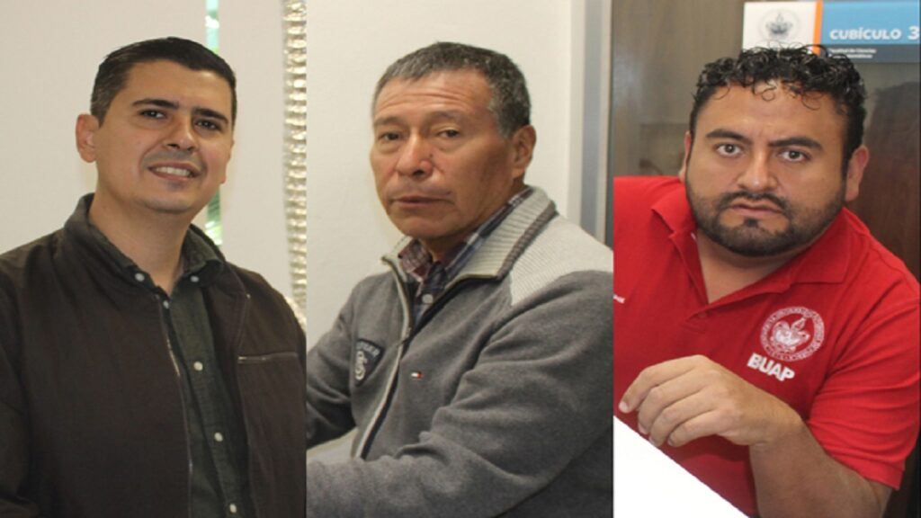 Investigadores de la Facultad de Ciencias Físico Matemáticas de la BUAP.
