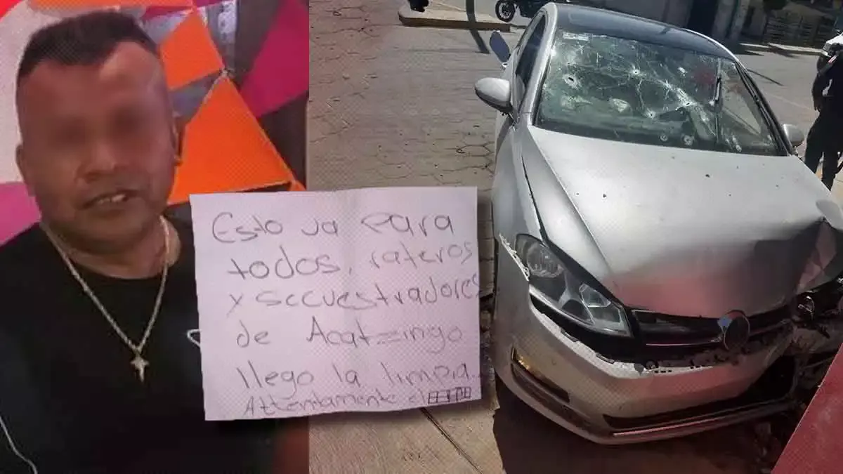 Ejecutado en Acatzingo.