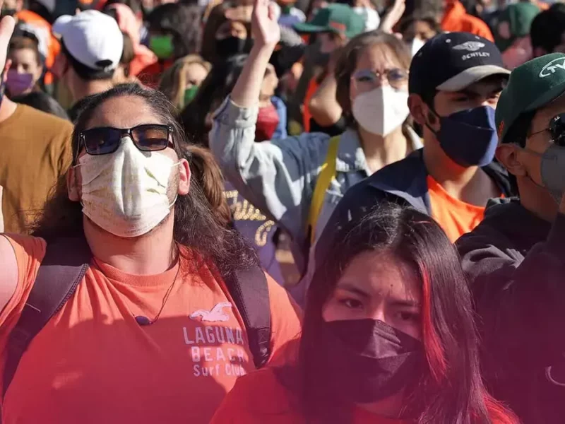 Alumnos de la Universidad de las Américas Puebla.