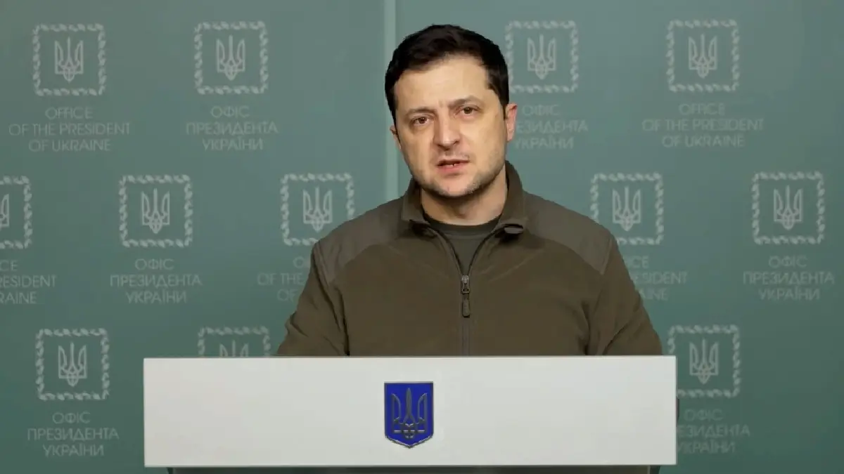 Volodímir Zelenski, presidente de Ucrania.
