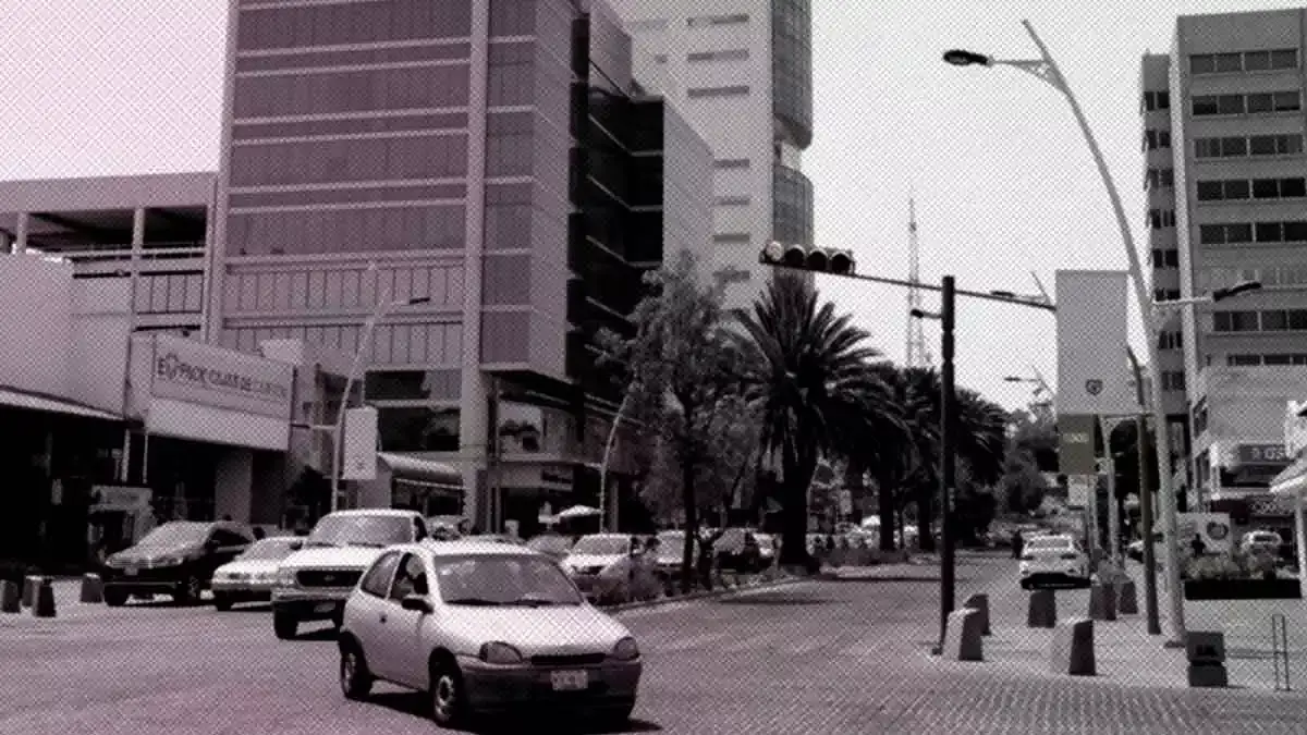 Avenida Juárez de Puebla.