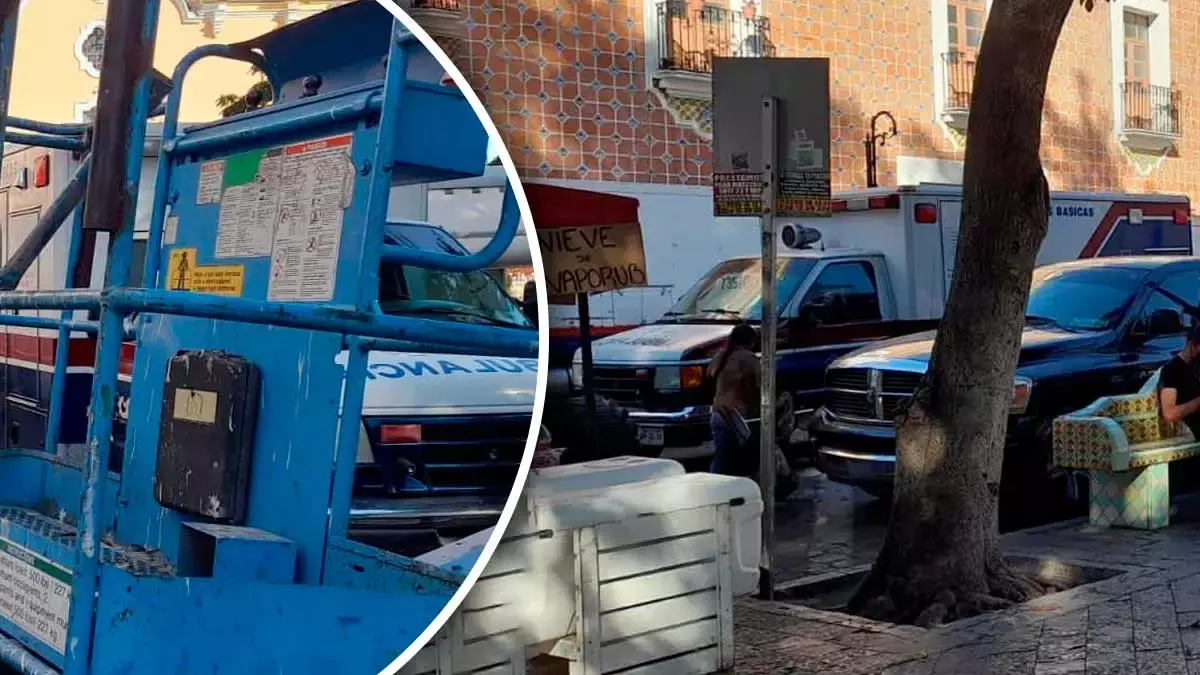 Ambulancia en Atlixco