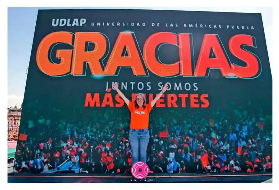 La comunicad UDLAP celebró la liberación del campus después de 8 meses de que se mantuviera cerrado por el pleito legal
