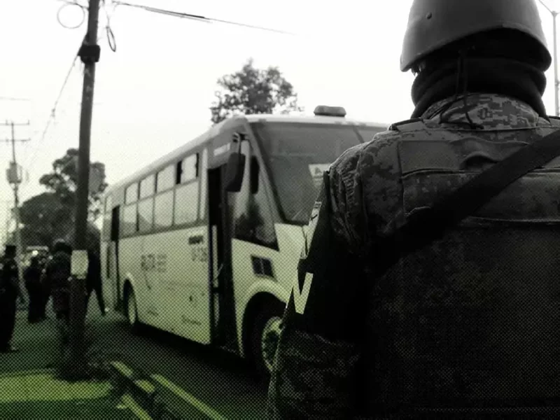Delincuencia en transporte público ha aumentado