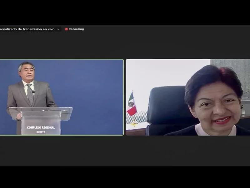 Primer Informe de Labores del director del Complejo Regional Norte.