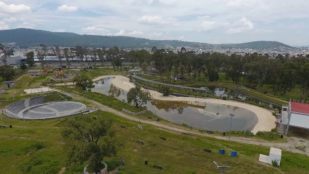 Parque Amalucan de Puebla.