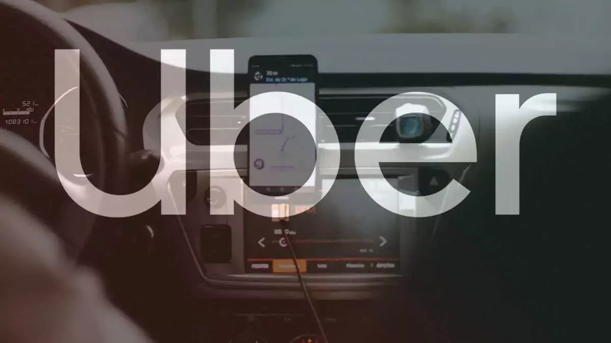 Uber, app de movilidad como servicio.
