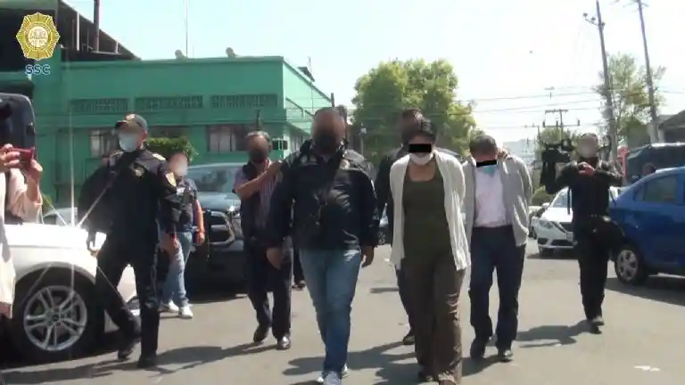 La detención de la pareja ocurrió el 4 de marzo la alcaldía Cuauhtémoc.