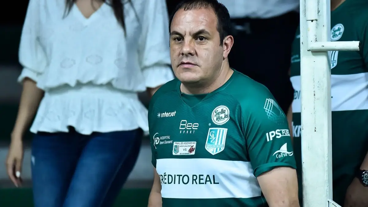 Cuauhtémoc Blanco, gobernador de Morelos.