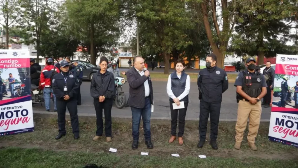 Ayuntamiento de Puebla refuerza esquemas de prevención al delito con "Moto Segura"