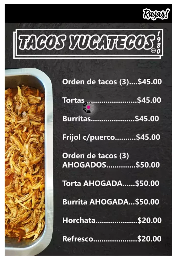 Dónde comer tacos yucatecos en Puebla