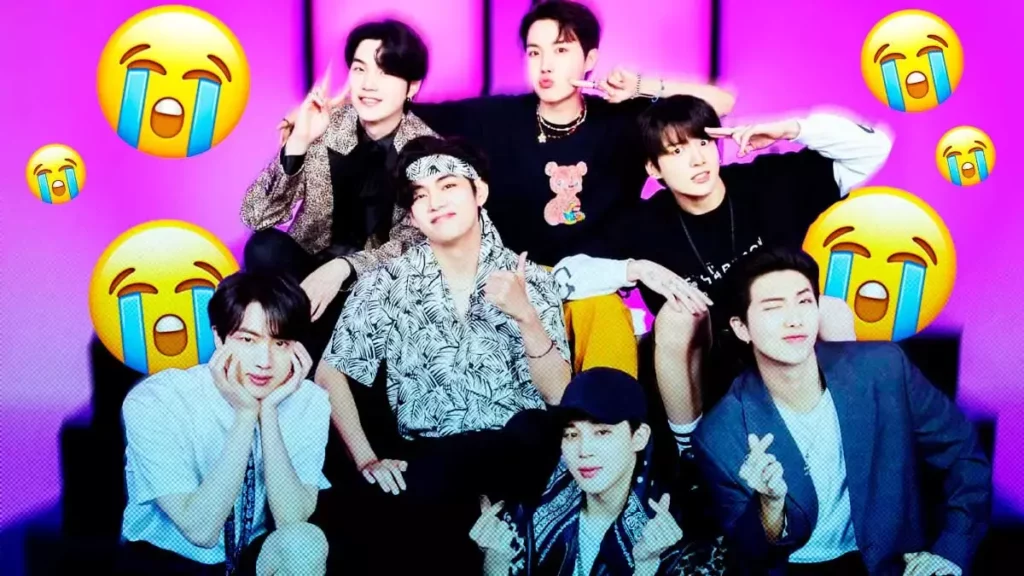 BTS se separa… los 7 lloran en transmisión