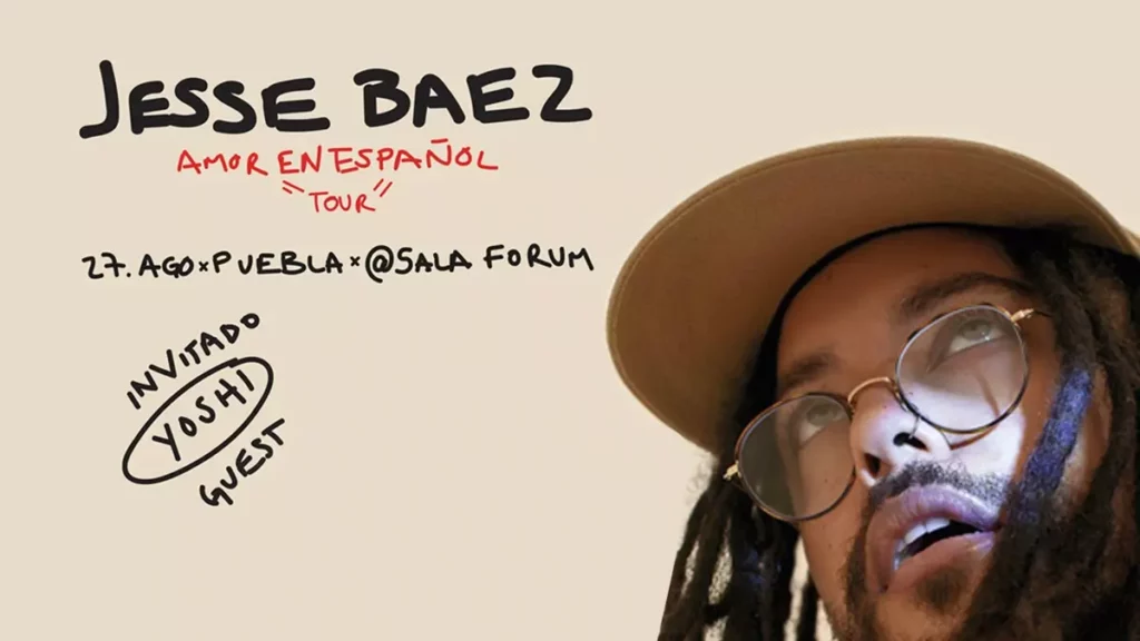 Jesse Baez regresa a Puebla para presentar su “Amor en Español Tour”.