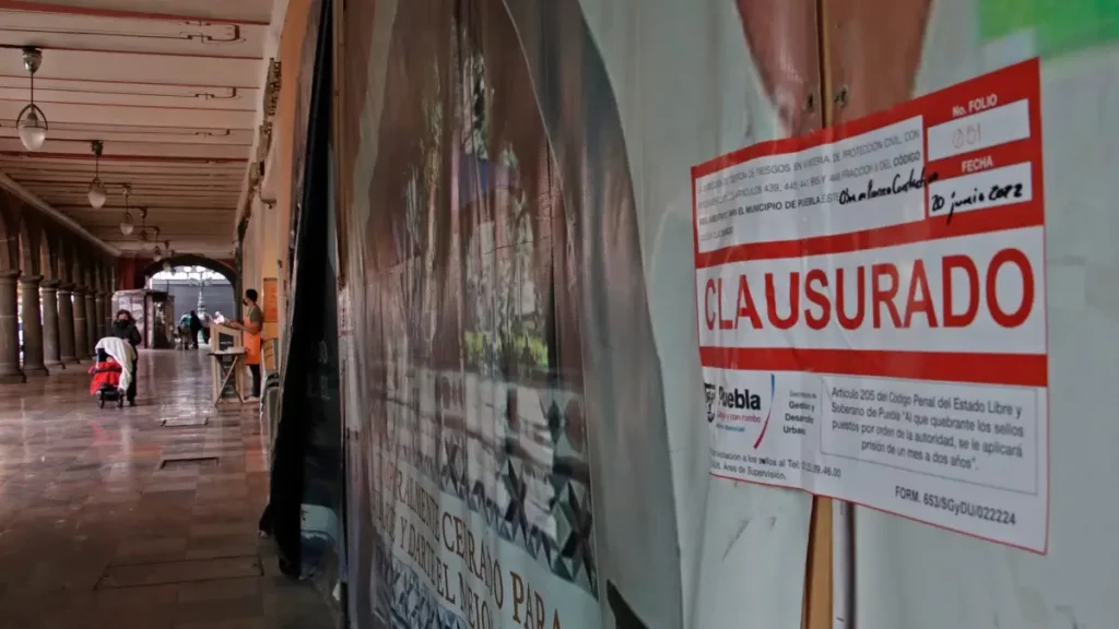 Clausuran obras de remodelación del Hotel Royalty en Puebla.
