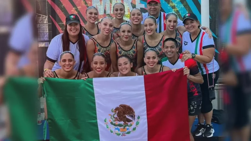 Equipo mexicano de nado artístico clasifica a la final del Mundial.