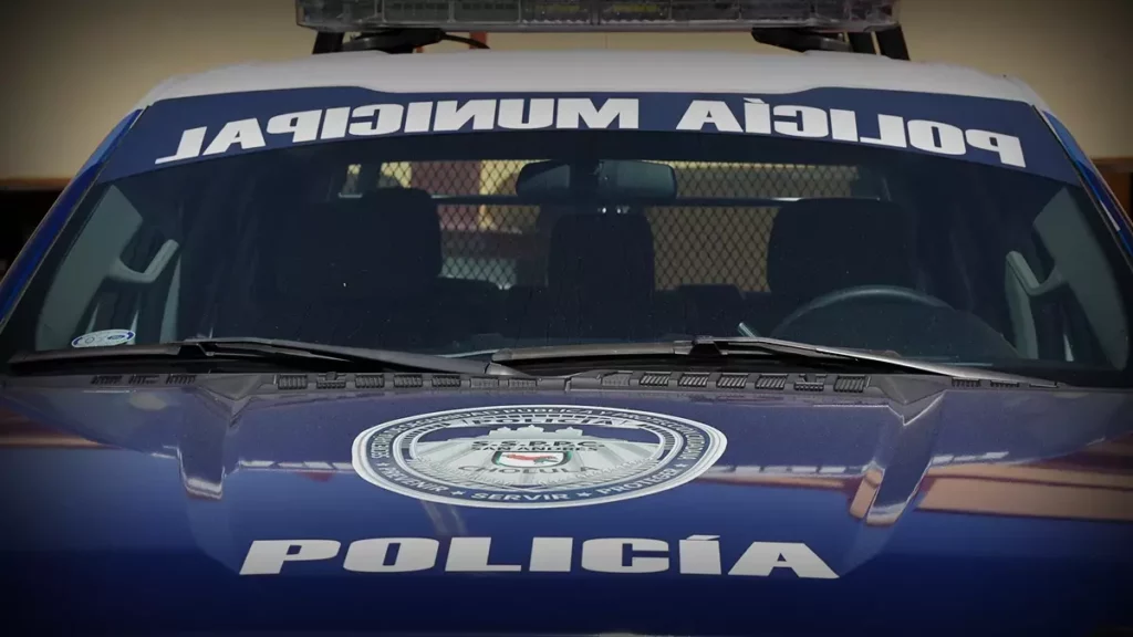 Policía municipal lesionado durante persecución en San Pedro Cholula.