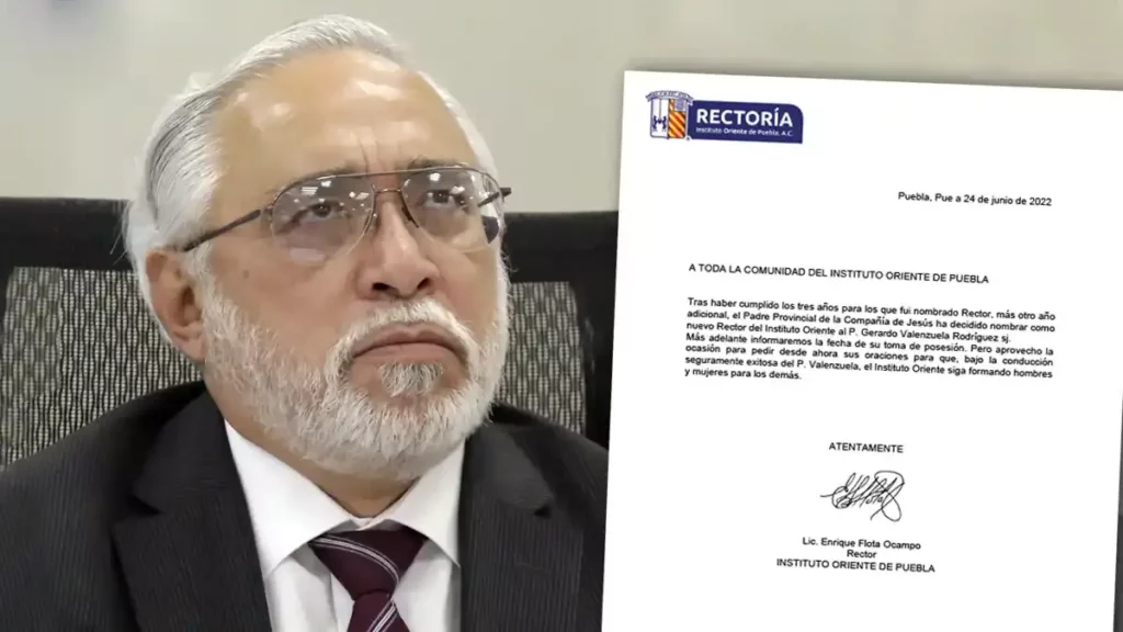 Enrique Flota deja la rectoría del Instituto Oriente en medio de casos de bullying.