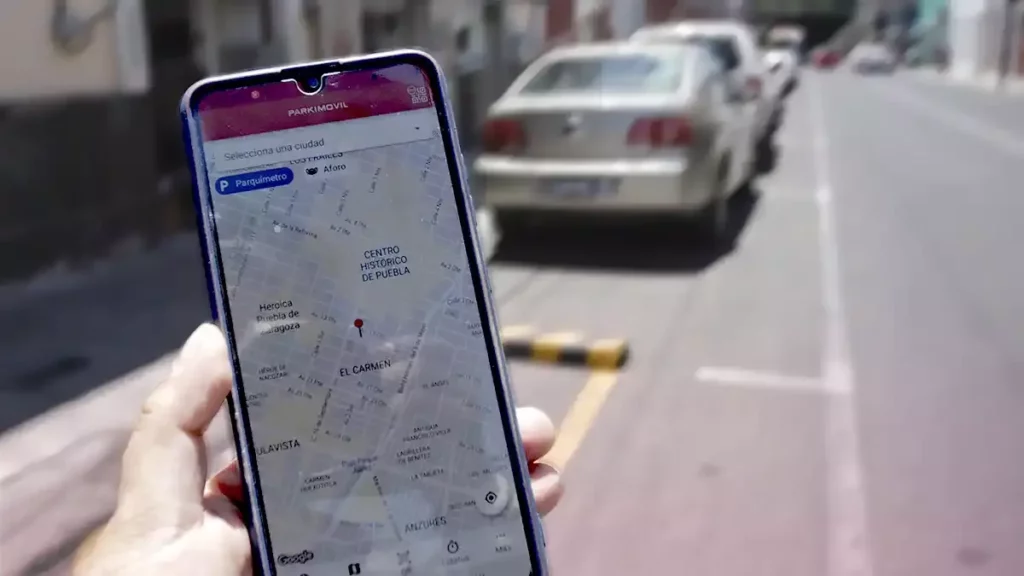 En su tercer semana, parquímetros de Puebla han recaudado 50 mil pesos.
