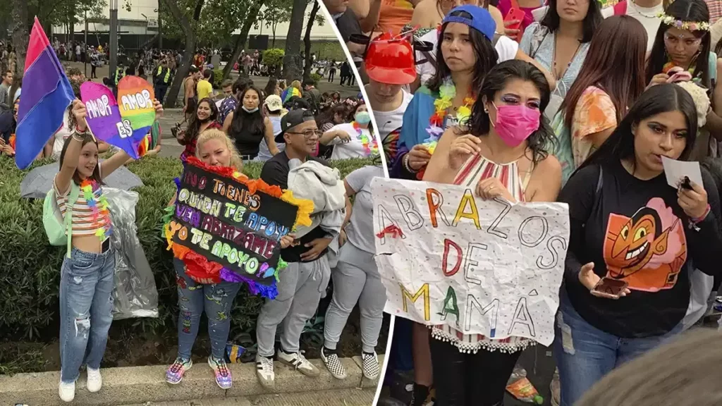 Abrazos de Mamá: Los carteles más emotivos de la Marcha LGBT CdMx.