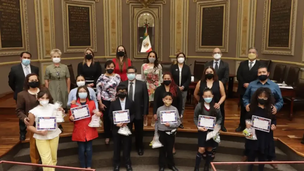 Congreso del Estado reconoce a niñas y niños que participaron en el concurso para ser comisionada y comisionado infantil