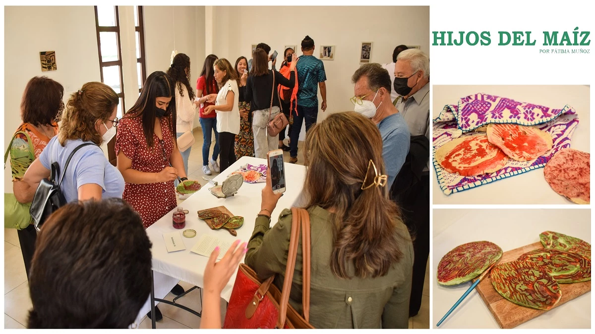 Exposición Hijos del maíz.