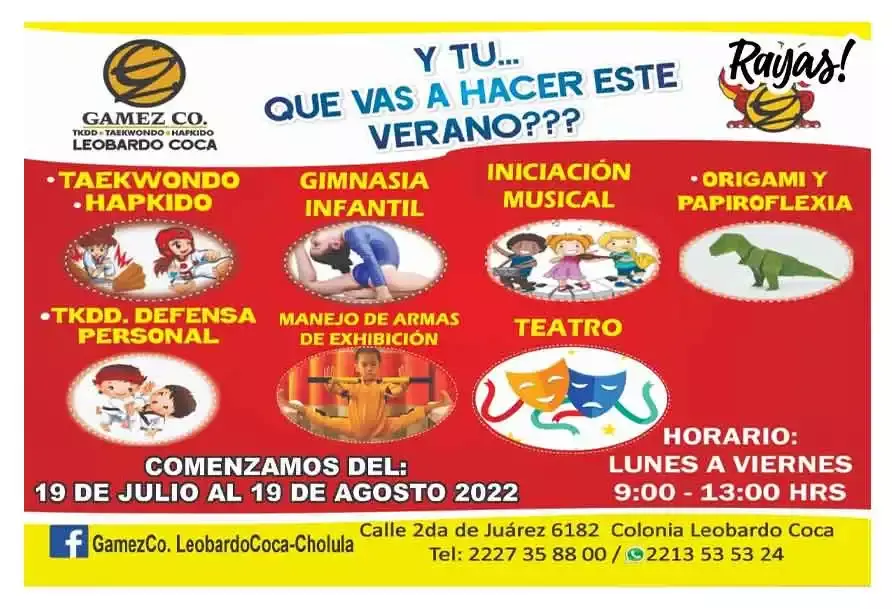 cursos verano Puebla