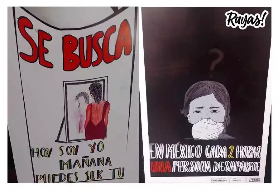 Rostros desaparición México Ibero