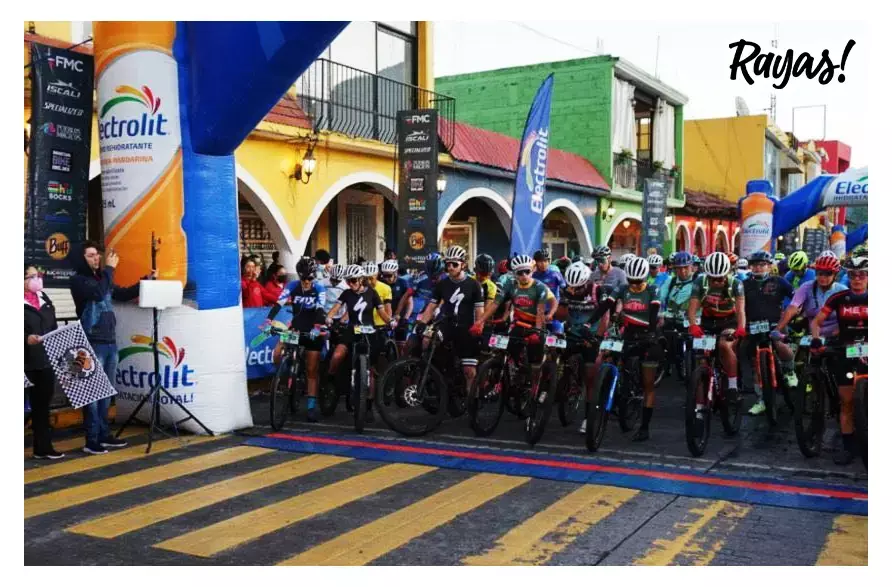 Al evento llegaron ciclistas de 26 estados de la república.