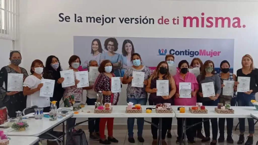 Concluye cursos primera generación del programa contigo mujer 2022