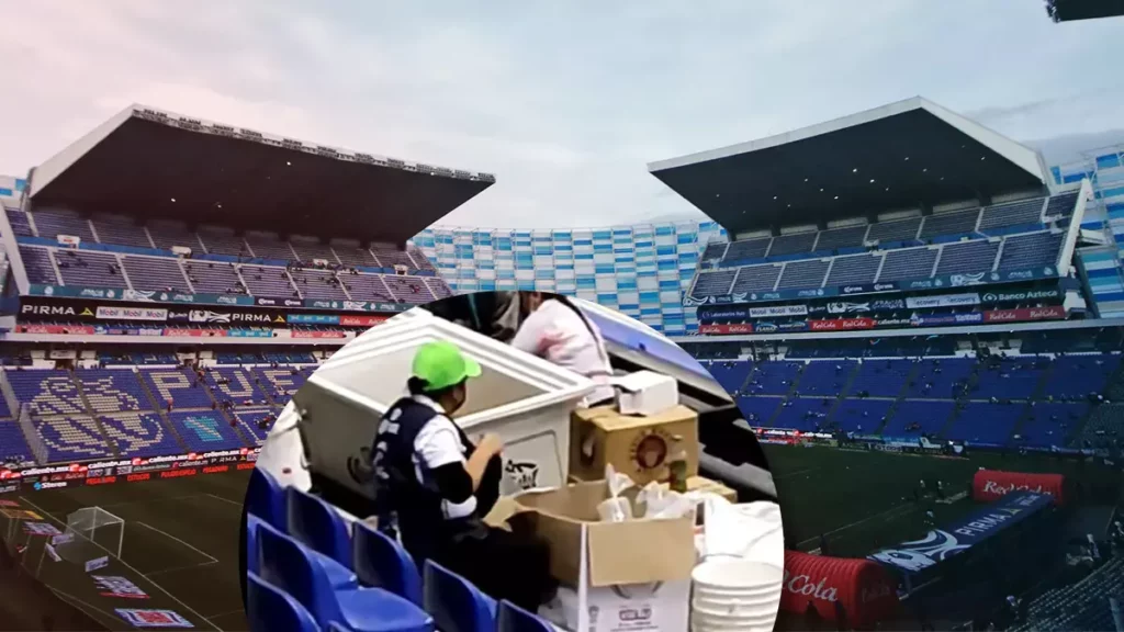 Nunca se ha reciclado un vaso utilizado, asegura el Club Puebla.