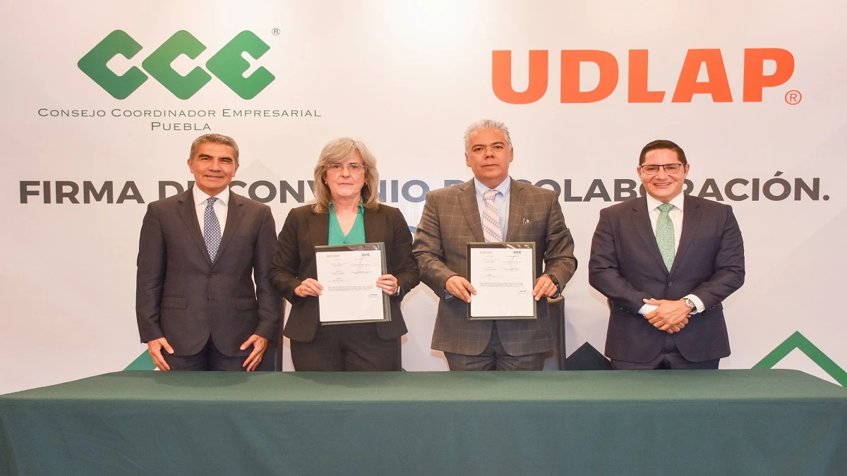 Convenio CCE Puebla y UDLAP.